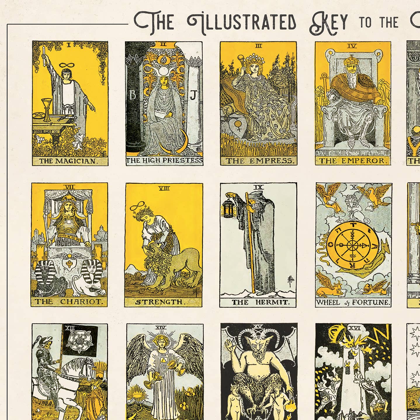 10 Best Color Yourself Tarot Cards Printable